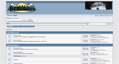 Desktop Screenshot of bcfurries.com